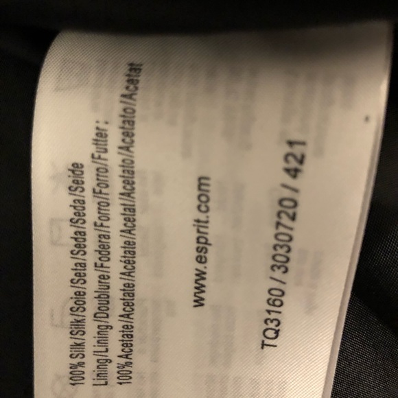 NEW Esprit Silk dress - Picture 5 of 5